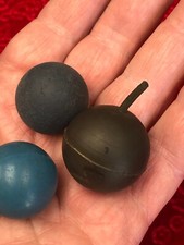 3 Vintage WHAM-O SUPER BALLS 1960s FROM FULLERTON FACTORY One RARE UNTRIMMED picture