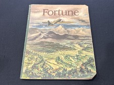 1943 MAY FORTUNE MAGAZINE - CHINA'S LAST LIFELINE - ILLUSTRATED COVER - F 126A picture