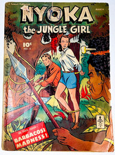 Nyoka #5 (Fawcett, 1947) Golden Age Jungle Adventure, Bondage Cover picture