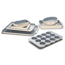 Caraway Nonstick Ceramic Bakeware Set (11 Pieces) Cream - Baking Sheets, Assorte picture