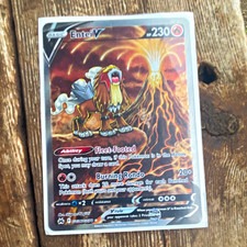 Pokemon TCG Entei V GG36/GG70 Crown Zenith Galarian Gallery Ultra Rare Holo picture