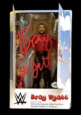 WWE BRAY WYATT SIGNED FIREFLY FUNHOUSE RINGSIDE EXCLUSIVE TOY WITH JSA COA RARE picture