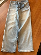 Athleta Sculptek Slim Straight Crop Denim Jean Zion Light Wash SUM 2018 6 305753 picture