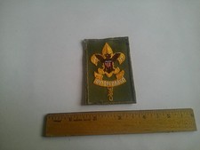 Vintage BSA Boy Scouts of America First Class Rank Uniform Patch Be Prepared picture