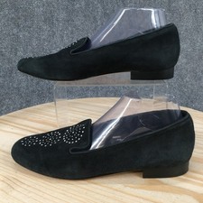 Vaneli Shoes Womens 9.5 M Loafers Slip On Studded Casual Low Top Comfort Black picture