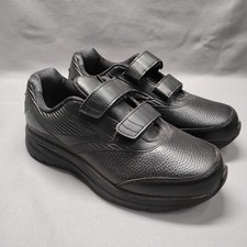 Brooks Addiction Walker V-Strap 2 Mens Black Leather Shoes Size 10.5 picture