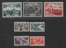 France 1949�1950 Air Mail Scott #C22�C27 Mint Only C25�C26 Are Light Hinged picture
