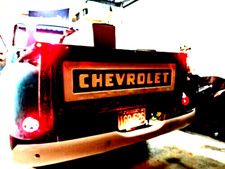 The Original 1947 & Later Chevy Pickup Truck Bed Roll Lights Red LED Brake Turn picture