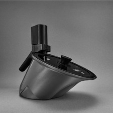 Vitalplant Auto Stir Roll Pan 25cm Ceramic Coated Induction Frying Pan picture