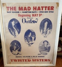 1970s Twisted Sister Poster OUTLAW Old Band Members O’Neill & Steiger picture
