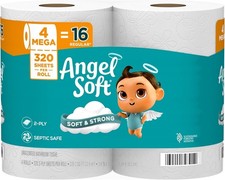 Toilet Paper, 48 Mega Rolls = 192 Regular Rolls, Soft and Strong Toilet Tissue picture