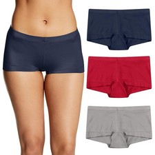 Maidenform Women's Underwear Boy Shorts Pack, 3-Pack, Microfiber Boy short Under picture