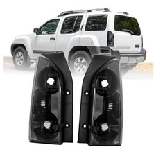 USR 05-15 N50 SUV Tail Light – 05-15 Xterra Black/Smoke Rear Tail Light Set picture