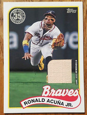 Topps 2024 Update 1989 Relics Ronald Acuña Jr. Braves 89RU-RA picture