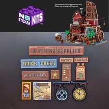 NO-STICKER KIT for BrickLink Gold Mine Expedition (#910055) picture