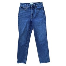 Madewell The Curvy Perfect Vintage Jean Denim in True Blue 28