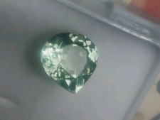 2.60ct Natural Montana Heat Treated Green Sapphire Pear Cut Loose 8.2x8x4.2mm picture