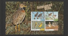 Australia 2025: Endangered Birds - Mini-Sheet - Mint Never Hinged. picture