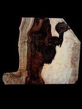 XXL INSANELY FIGURED BIRDSEYE MAPLE  Wood Cap, Turning Wood, Wooden Bowl Blank  picture