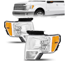 Headlight Assembly for 2009-2013 Ford F150 Driver & Passenger Side, Factory picture