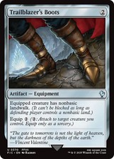 MTG Trailblazer's Boots [FINAL FANTASY Commander] Near Mint Magic picture
