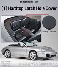 1999-2005 Porsche 911 Plastic Cover for Hardtop Latch Hole Black 99655545700A10 picture