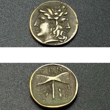 Unique Authentic Ancient Roman Greek Silver Tetradrachm coin Ca. 454-404 BC picture