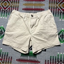 Chubbies Originals Khakinators Shorts Mens Large Beige 5.5
