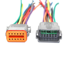 18 AWG Assembled Deutsch DT 12 Pin waterproof connector 6