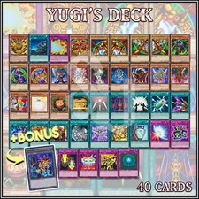 YUGI'S EXODIA DECK 40 Necross Obliterate the Forbidden One YuGiOh +BONUS🔥 picture