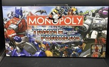 Transformers Collector’s Edition Monopoly Board Game Brand 2007 Pewter SEALED picture