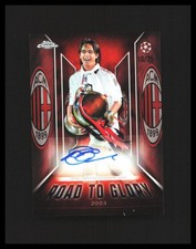 2025-26 Filippo Inzaghi Auto Chrome UEFA CC Road to Glory Orange /25 #RTG-FI picture