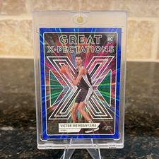 2023-24 Panini Donruss - Great X-Pectations Blue /35 Victor Wembanyama #10 (RC) picture
