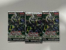 YuGiOh 3X Chaos Impact PACK BOOSTER (9 Cards) FACTORY SEALED picture