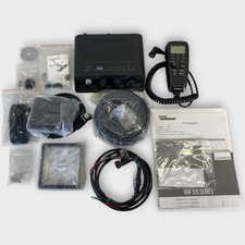 Garmin VHF315 Black Box Transceiver - Complete System - Tested - NO MMSI - USED picture