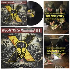 Geoff Tate Signed Queensryche Operation Mindcrime Album Proof,,Autographed Vinyl picture