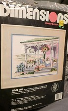 Dimensions Cross Stitch Kit 'Tides Inn' Mildred Sands Kratz Cottagecore Vintage picture