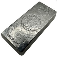 1 lb Zinc Bullion Bar - 99.9% Pure Metal Ingot for Collectors, Display, or Demos picture