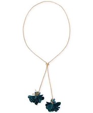 INC Gold-Tone Color Bead & Flower 40