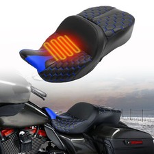 Driver Rider Passenger Heated Seat Fit For Harley Electra Glide Road King 09-23 picture