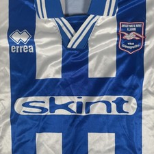 Brighton & Hove Albion Football Shirt 1999 2000 Errea Home Mens XL Genuine picture