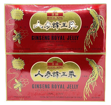 GINSENG ROYAL JELLY 30 Bottle of 10 ml Red Ginseng ROYAL KING Liquid 2Pk- 60Pcs picture