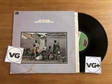 Les McCann Hustle To Survive VG+  JAZZ Vinyl Lp 1975 picture