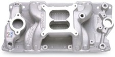Edelbrock Performer RPM AIR-Gap Intake Manifold for Small Block Chevy 350 picture