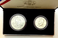 1998 S Robert F. Kennedy Memorial Commemorative Collector Silver Coin Set w/CoA picture