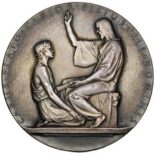 SWEDEN Pontus Wikner 1938 silver Medal / by Erik Lindberg picture