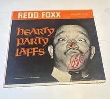 Redd Foxx Party Laffs double autographed Vinyl Record Album (24B) picture