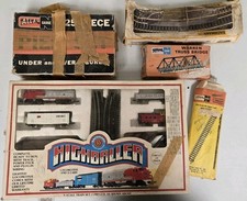 Bachmann & Atlas N Gauge Lot Starter Set, Extra Track, Truss Bridge, Piers Etc picture