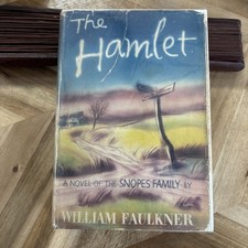 William Faulkner  • The Hamlet • First Edition First State Jacket Gorgeous Copy picture