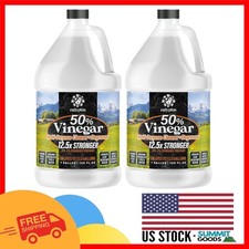 Ultra-Powerful 50% Vinegar Concentrate - Dilutes for Superior Cleaning, 2 Gallon picture